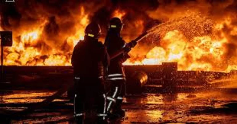 Резервуари з олією спалахнули на Одещині після повторної атаки рф по портовій інфраструктурі