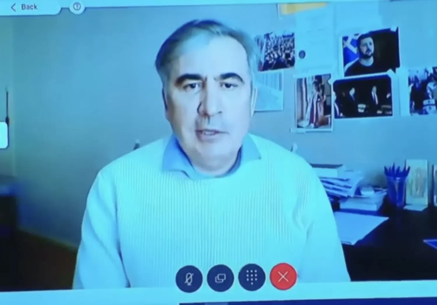 Знепритомнів і отримав травми - Саакашвілі стало погано у в