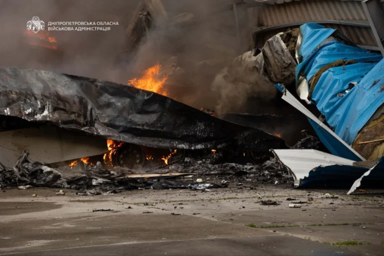 Внаслідок російських атак на Дніпропетровщину одна людина загинула, дев’ятеро поранені