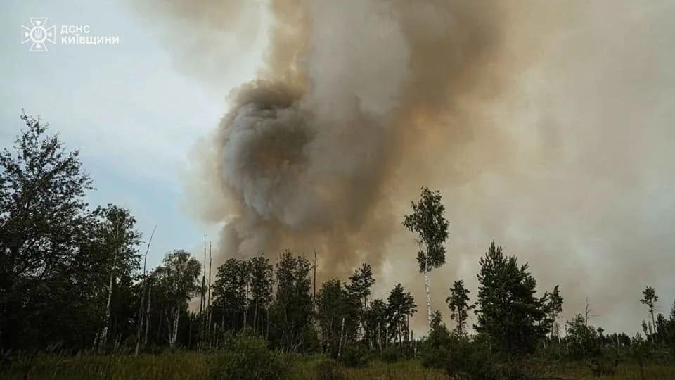 Найбільші лісові пожежі наразі на Чернігівщині та Харківщині, за два дні загасили ще 24 -