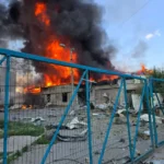 У Краматорську рф влучила у відділення “Нової пошти”, в області один загиблий і 8 поранених