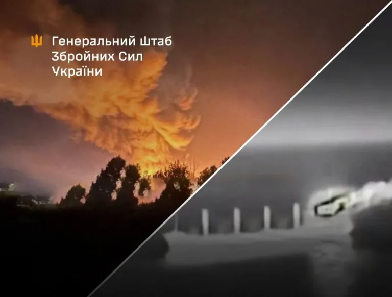 У Генштабі заявили про ураження танкера із російською нафтою та понтонної переправи на Донеччині