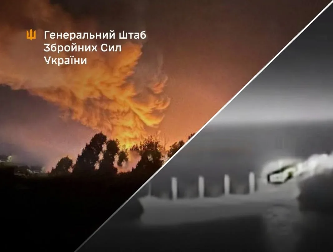 У Генштабі заявили про ураження танкера із російською нафтою та понтонної переправи на Донеччині